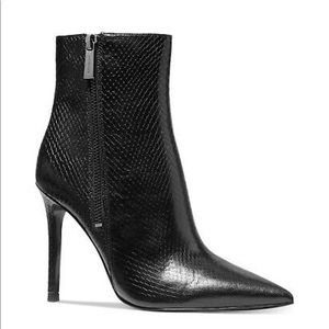 NIB Michael Kors KeKe Snakeskin Bootie